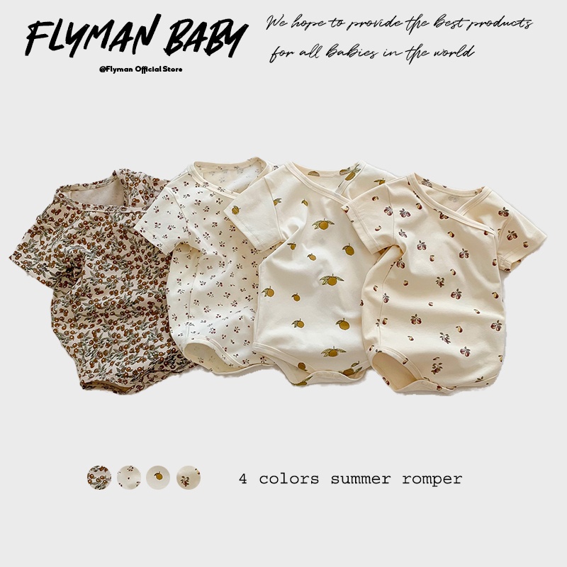 Baby Clothing Outlet - Newborn Girls Boys Baby Romper Fruit