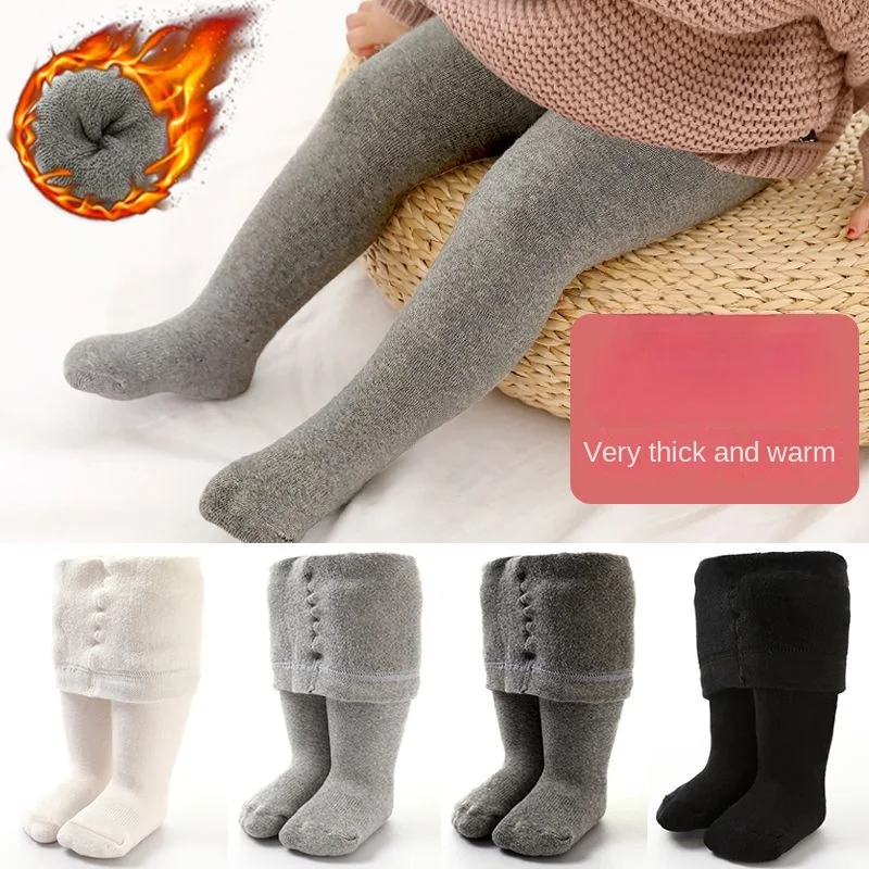 Baby Clothing Outlet - Baby Tights Winter Autumn Solid Color