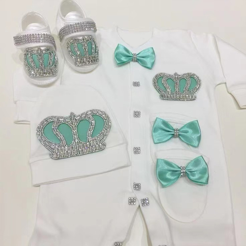 4pcs Welcome Home Romper Baby  - Baby Clothing Name review and price