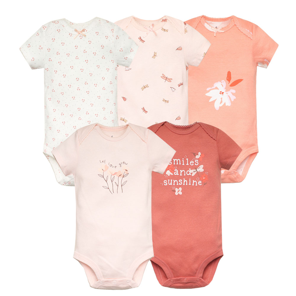 5pcs/lot Baby Bodysuit Fashion - Baby Clothing Outlet review and price