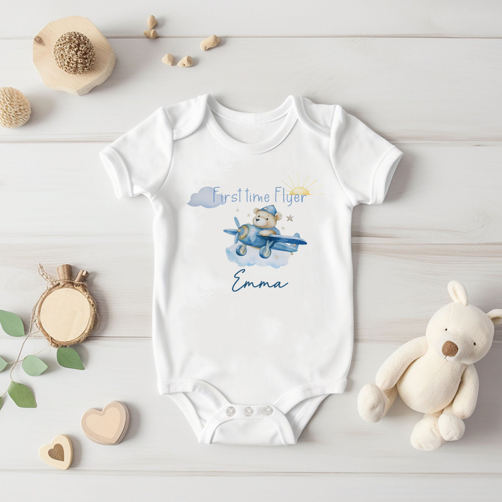 Custom Name Frist Time Flyer&b - Baby Clothing Name review and price