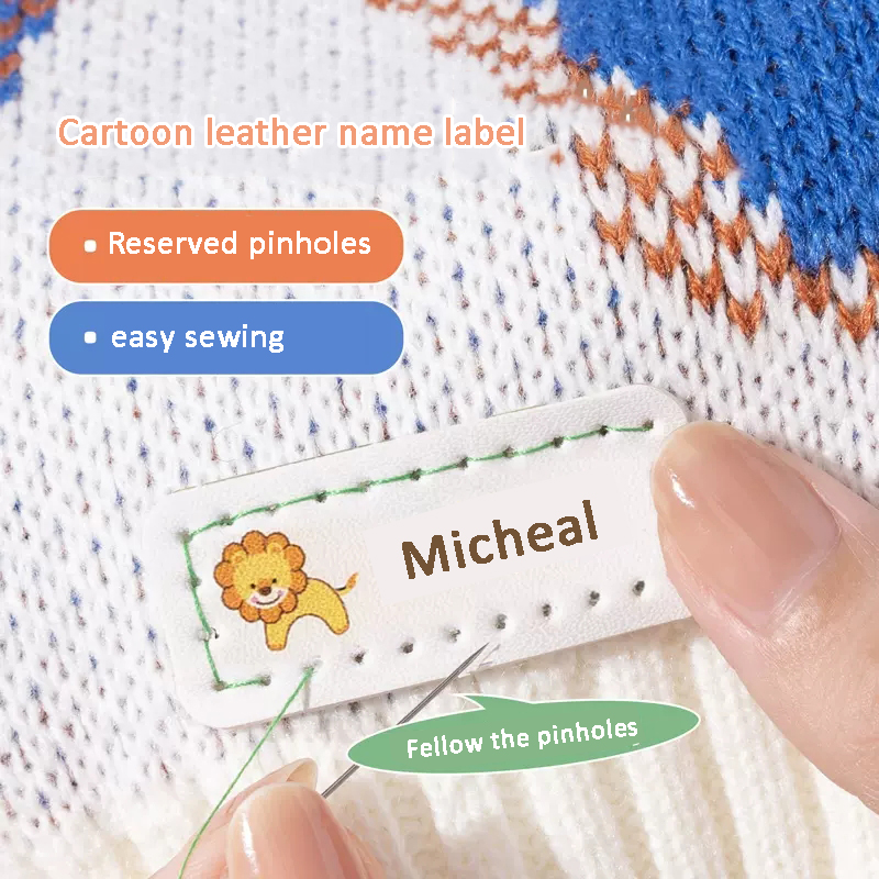 Customized Name Leather Laser  - Baby Clothing Name review and price