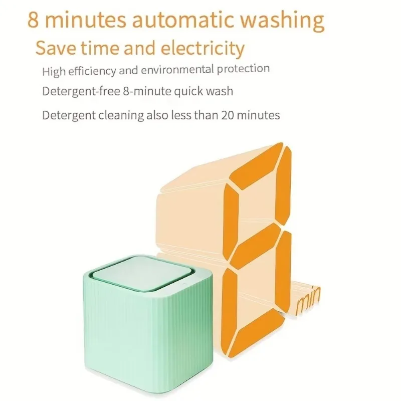 Automatic Mini Washing Machine - Baby Clothing Washing Machine review and price