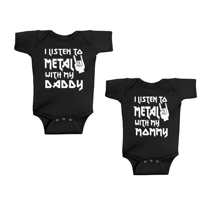 I Listen to Metal with My Dadd - Baby Clothing Outlet review and price