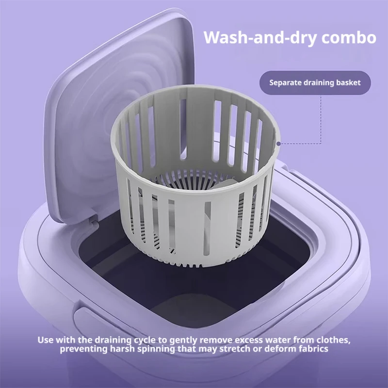 9L Fold Mini Washing Machine P - Baby Clothing Washing Machine review and price