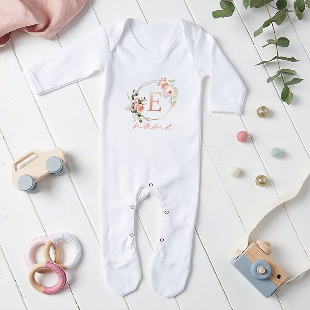 Personalised Baby Girl Sleepsu - Baby Clothing Name review and price