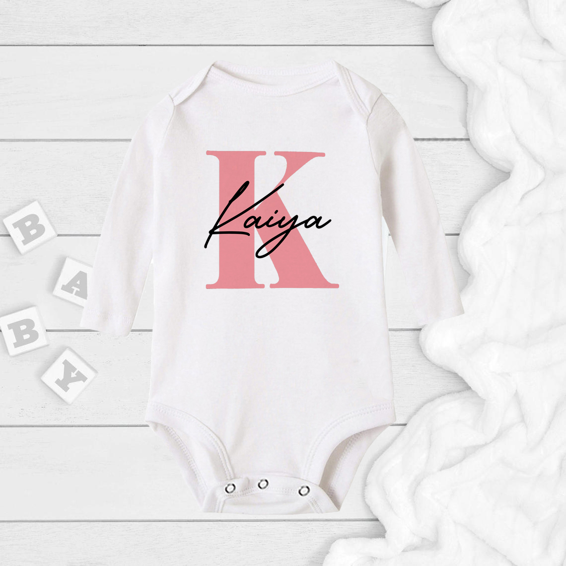 Baby Girl Name Romper Pregnanc - Baby Clothing Name review and price