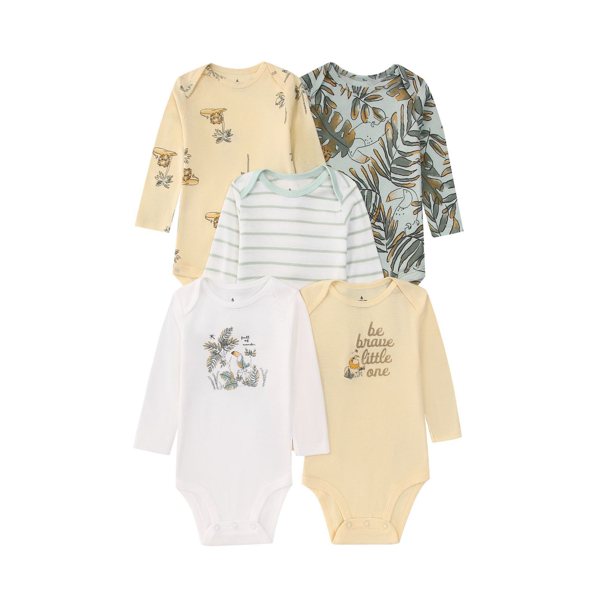 5PCS Newborn Infant Baby Bodys - Baby Clothing Outlet review and price